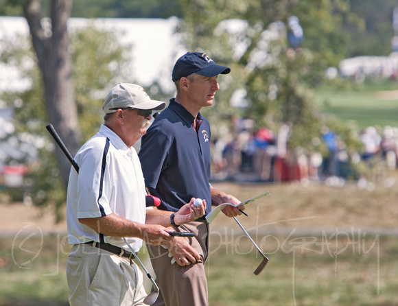 Jim Furyk and "Fluff"
